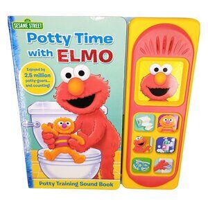 Sesame Street Potty Time With Elmo Potty Training Sound Book